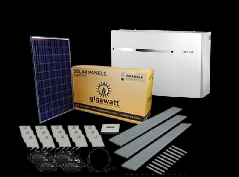 Residential solar installation